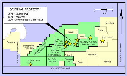 Map of Verneuil Properties